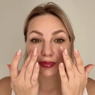 Dot. Don't blend yet.